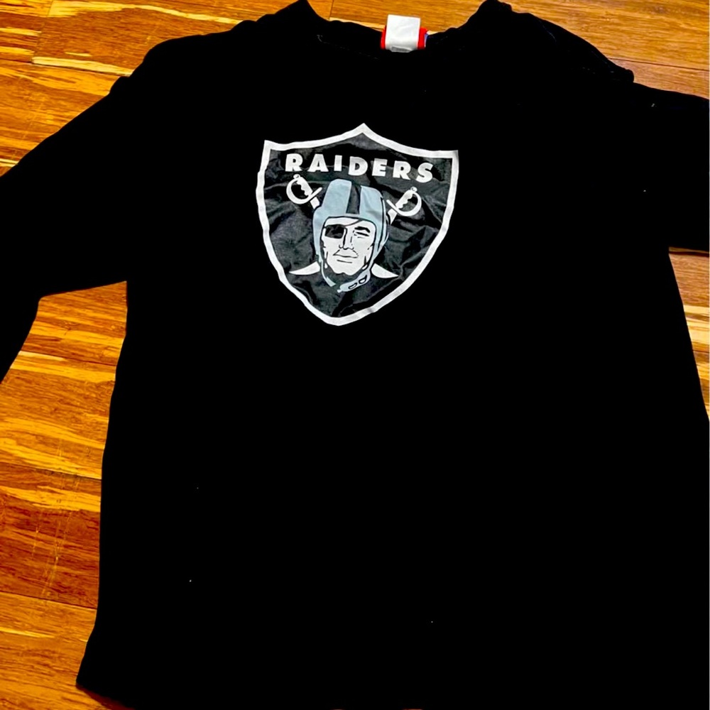 Black Raiders Long Sleeve Shirt